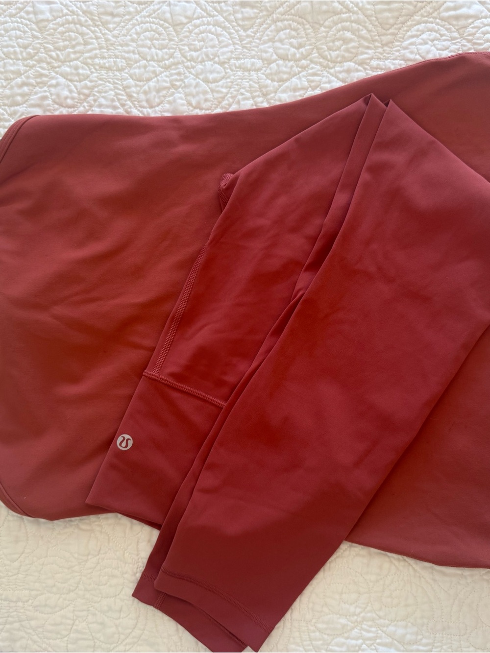lululemon athletica set soft coral size 6